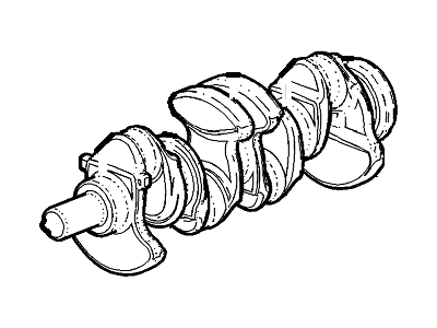 GM 12627163 Crankshaft