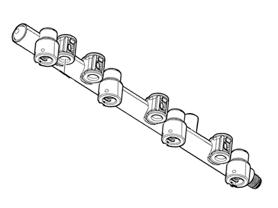 GM 12654644 Fuel Rail