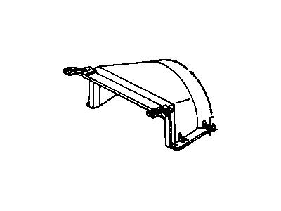 GM 15655162 SHROUD, Radiator Fan Shroud