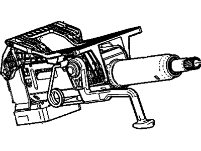 GM 23340982 Steering Column