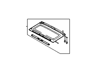 GM 96464392 Sunshade