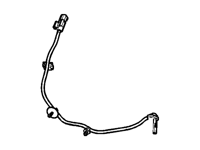 GM 42450318 Rear Speed Sensor