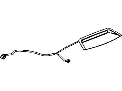 GM 9072767 High Mount Lamp