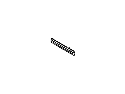 GM 12536275 Molding Kit, Front Side Door Center