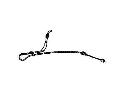 GM 25516528 Cable, Parking Brake(Rear)