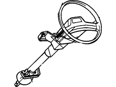 GM 26026162 COLUMN, Steering