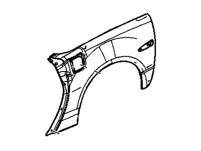 GM 22813552 Quarter Panel