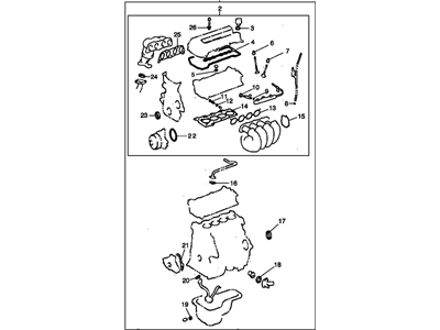 GM 88974252 Gasket Kit, Engine Service