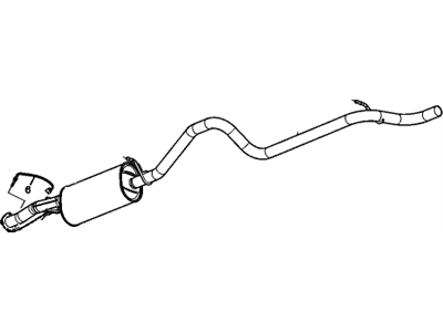 GM 22997922 Muffler