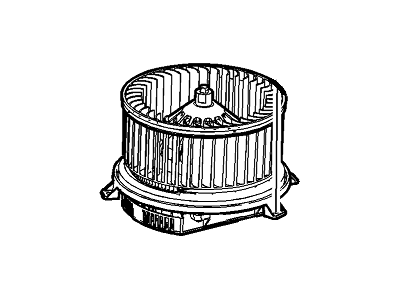 GM 84493340 Blower Motor