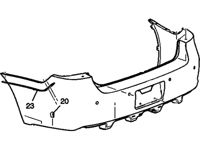 GM 19121117 Bumper Cover