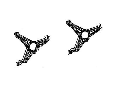 GM 22136411 Bracket Kit, Engine Coolant Fan (Electric)