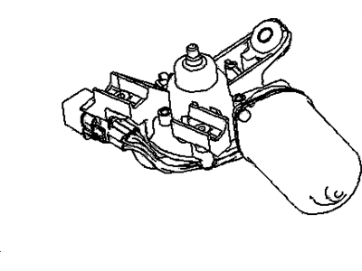 GM 96850001 Front Motor