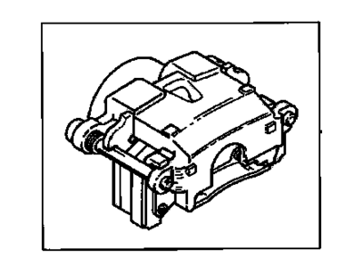 GM 19140915 Caliper, Front Brake(W/O Brake Pads)(Remanufacture)