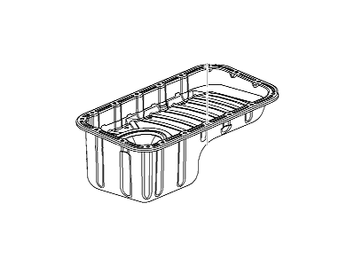 GM 25189002 Oil Pan