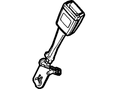 GM 84600010 Outer Buckle