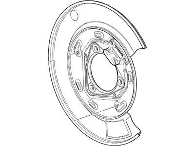 GM 20921104 Backing Plate