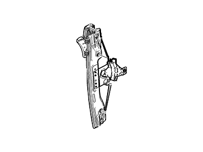 GM 22836742 Window Regulator