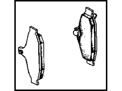 GM 10112657 Pad Kit, Rear Disc Brake