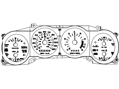 GM 16216393 CLUSTER