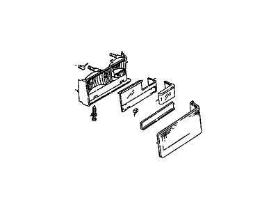 GM 16523468 Lamp Asm, Back Up & Tail