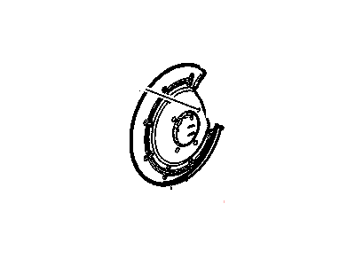 GM 13408175 Splash Shield