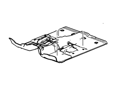 GM 22758278 Carpet Asm-Front Floor Panel *Medium Duty Dark Cashme