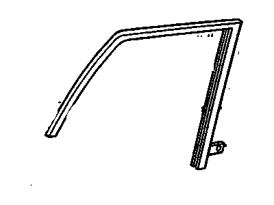 GM 22635461 Channel Asm-Rear Side Door Window