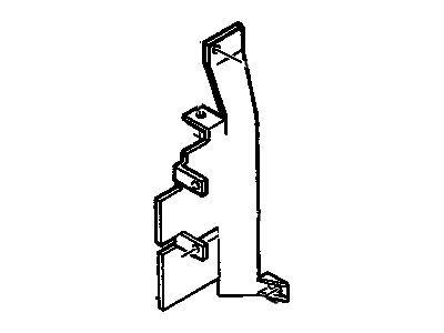 GM 25635598 Baffle-Radiator Air Side