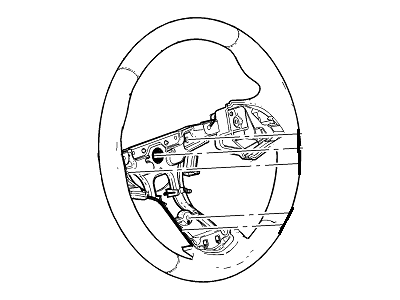 GM 22965039 Steering Wheel