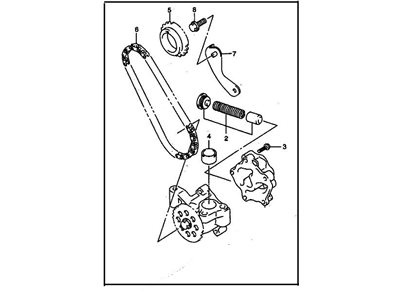 GM 91176160 Pump, Oil