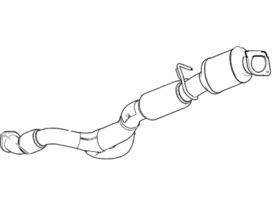 GM 22743543 Front Pipe