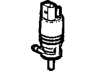 GM 84518405 Rear Washer Pump