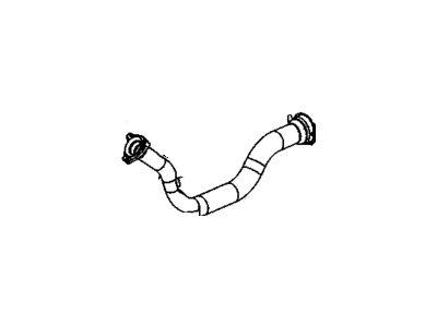 GM 15744827 Exhaust Manifold Pipe Assembly *Marked Print