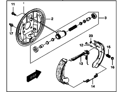 GM 96534705 Brake Assembly
