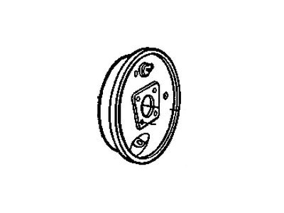 GM 18017841 Plate Asm, Rear Brake Backing (RH)