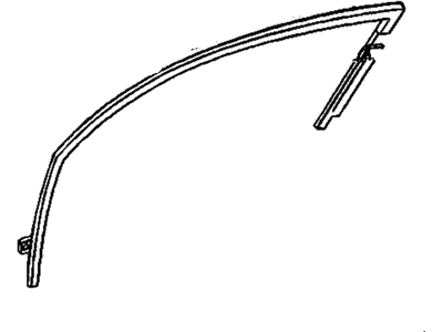 GM 22635566 Channel Asm-Front Side Door Window
