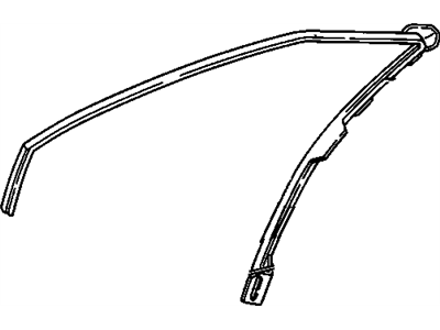 GM 22635212 Channel Asm-Front Side Door Window
