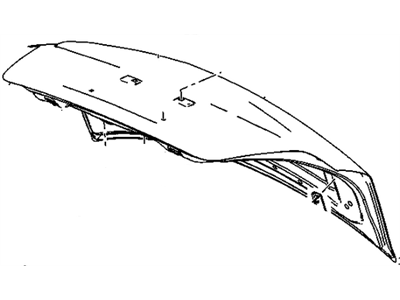 GM 25956091 Trunk Lid