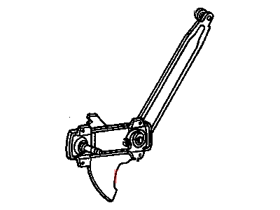 GM 20446076 Window Regulator ASSEMBLY