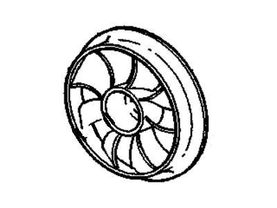 GM 88892899 Fan Blade