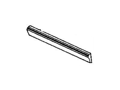 GM 20499298 Kit-Molding O/P F/Dr Center Upper