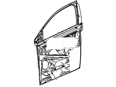 GM 23282694 Door Shell