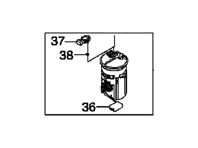 GM 95037382 Fuel Pump