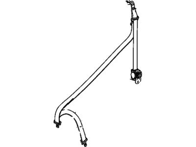 GM 19300359 Center Seat Belt