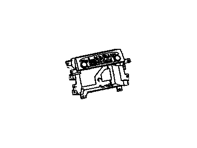 GM 24413847 Heater & Air Conditioner Control Assembly