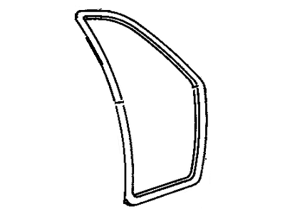 GM 30020544 Weatherstrip, Front Door Opng, RH (On Esn)