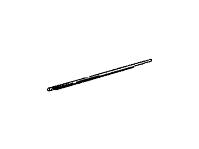 GM 25641885 Sealing Strip Asm, Rear Side Door Window Outer (RH)