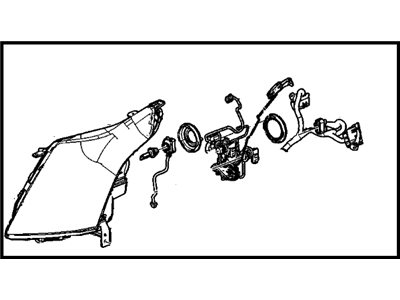 GM 22774007 Composite Headlamp