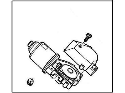 GM 12463095 Motor Kit, Windshield Wiper